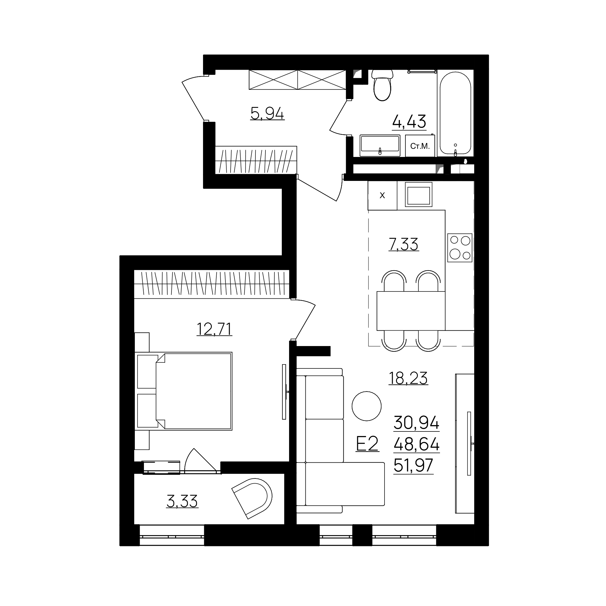 План квартиры