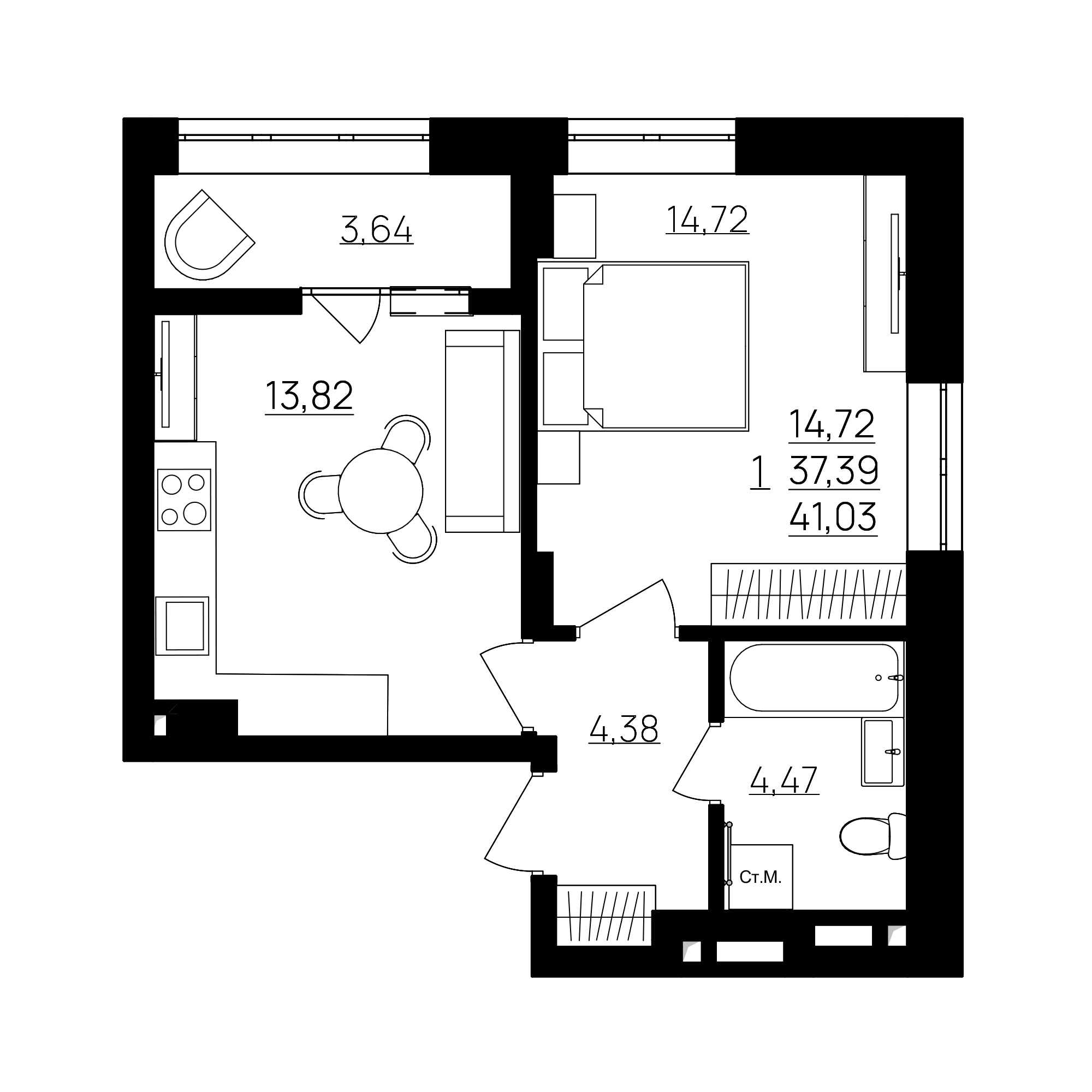 План квартиры