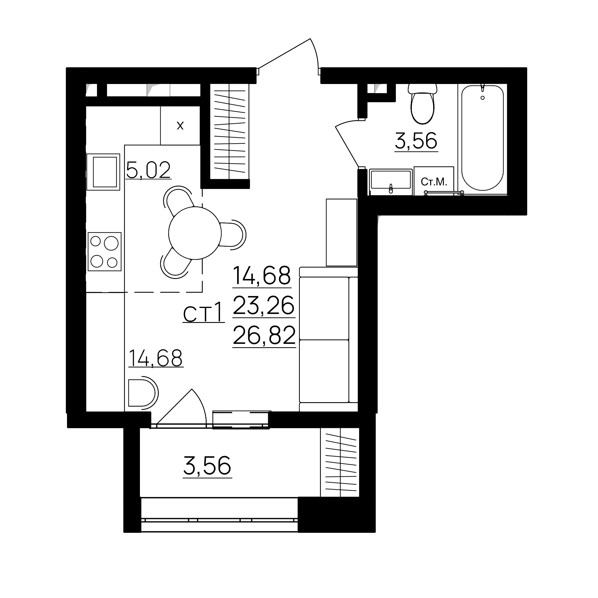 План квартиры