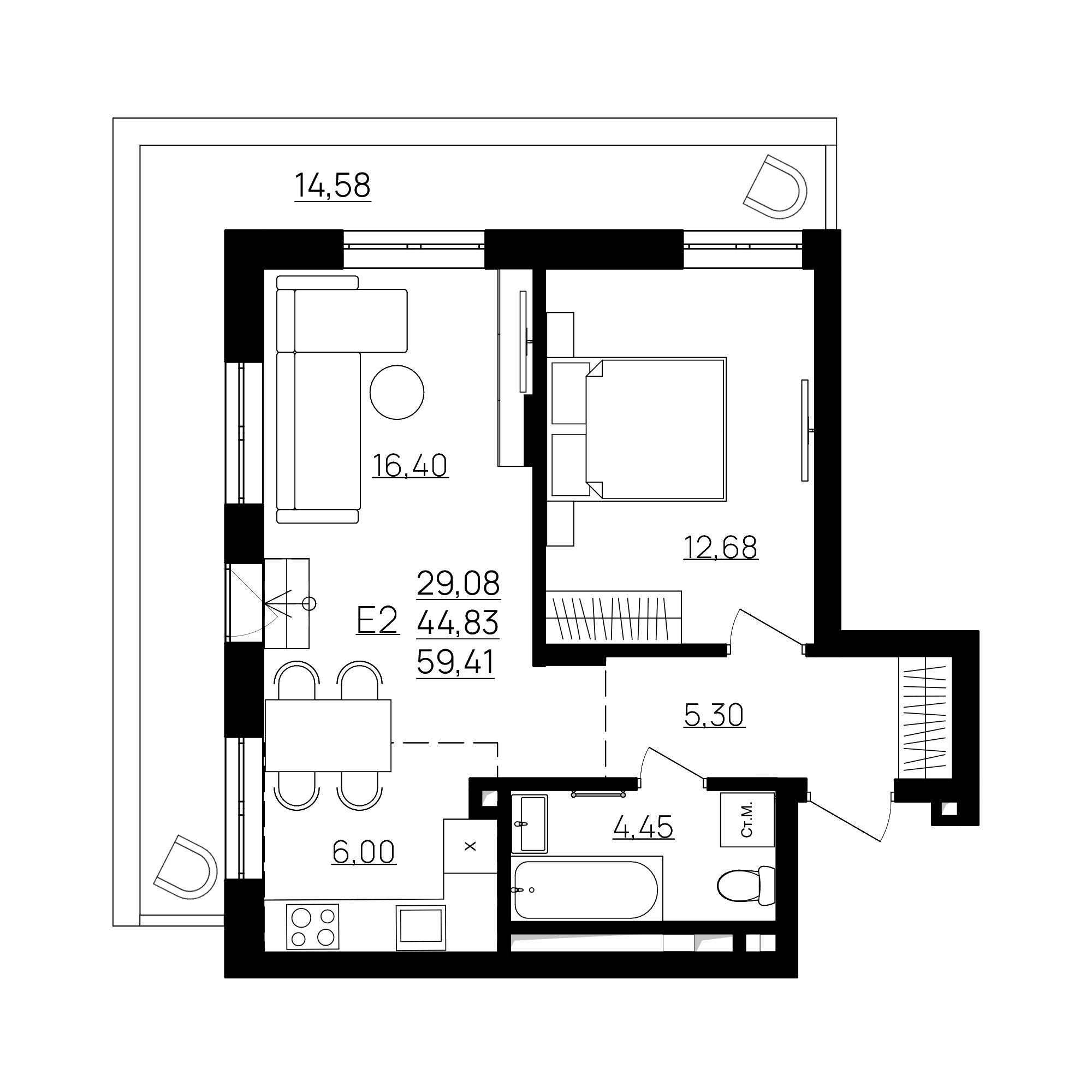 План квартиры