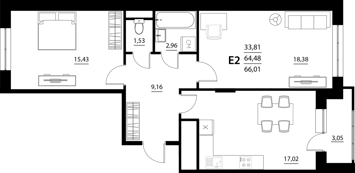 Планировка квартиры