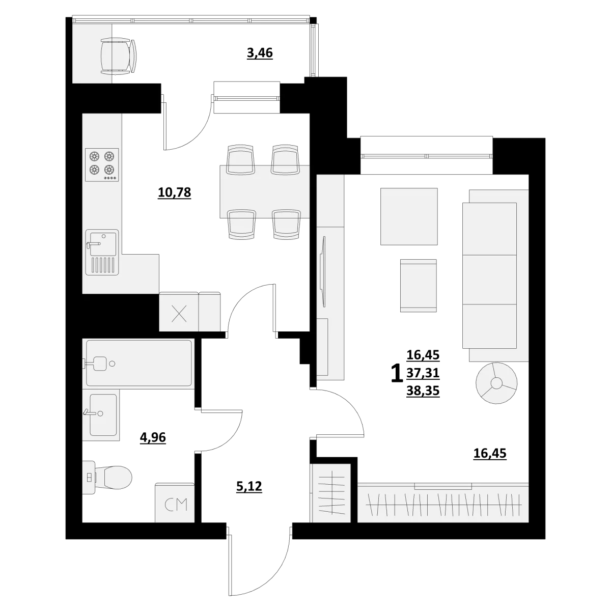 Планировка квартиры