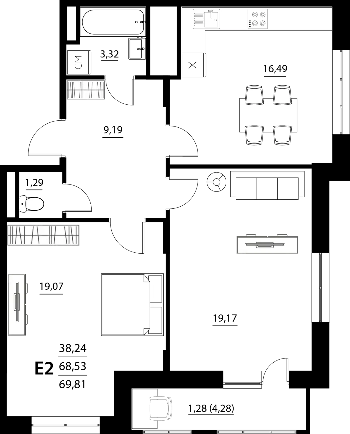 Планировка квартиры