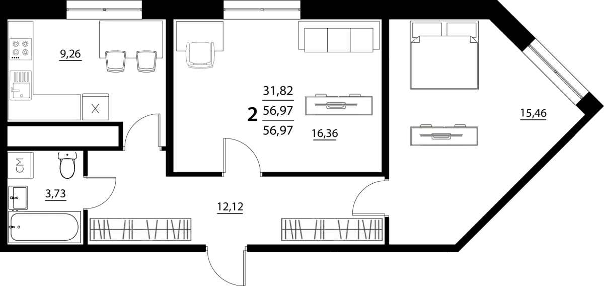 Планировка квартиры