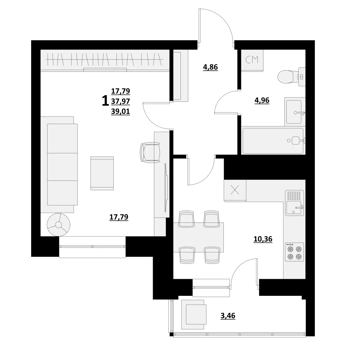 Планировка квартиры