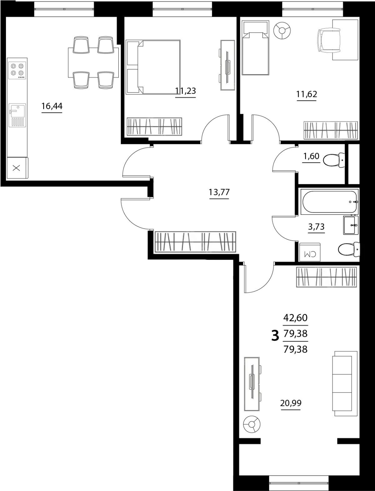 Планировка квартиры