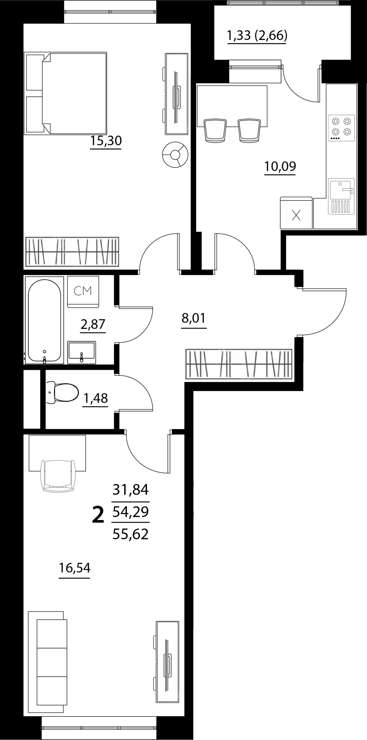 Планировка квартиры