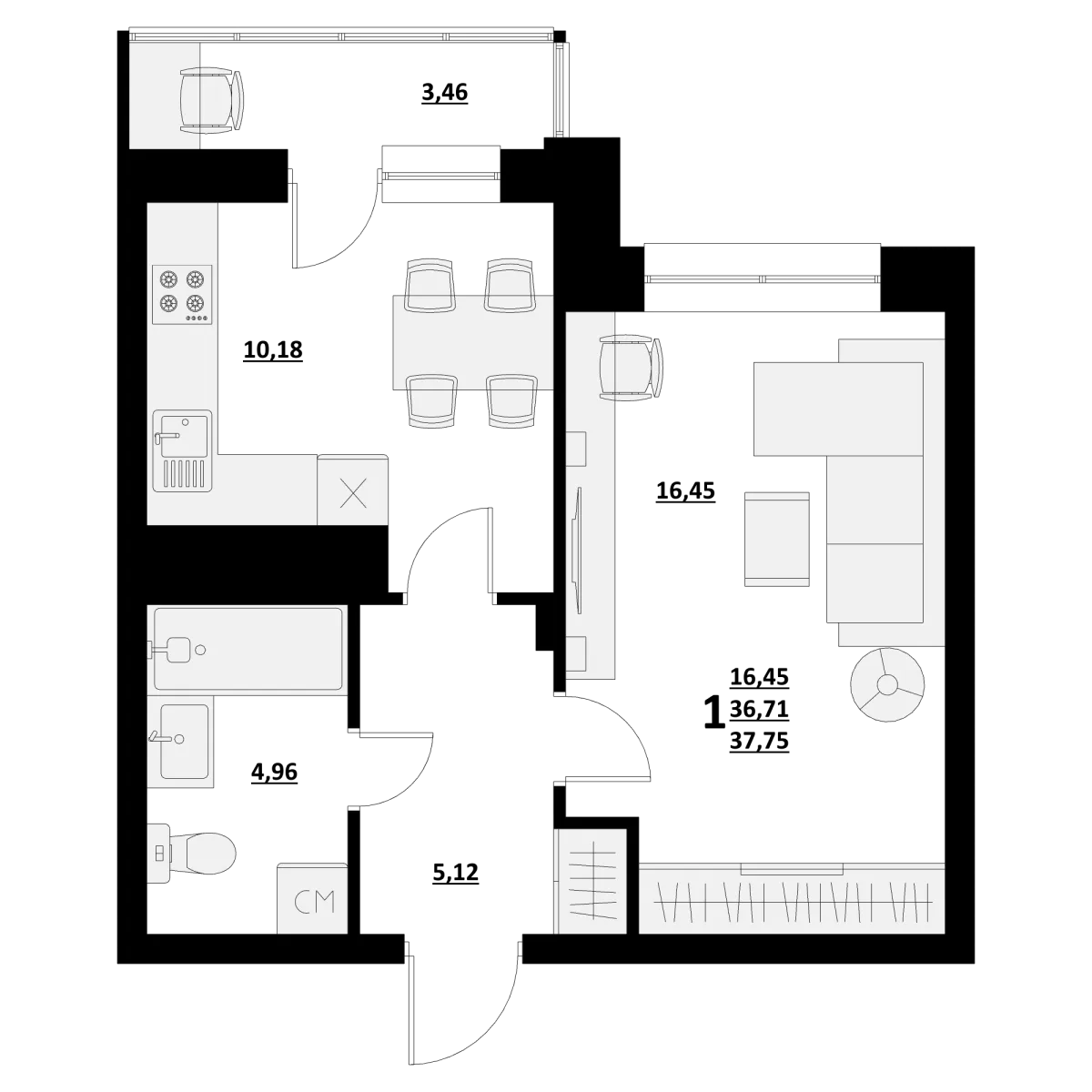 Планировка квартиры
