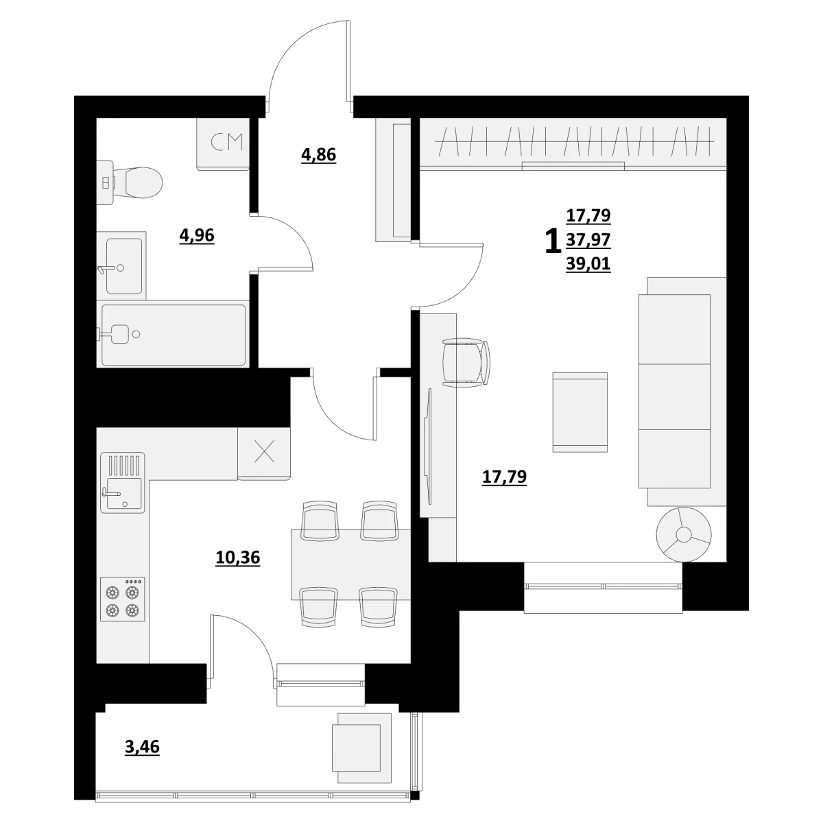 Планировка квартиры