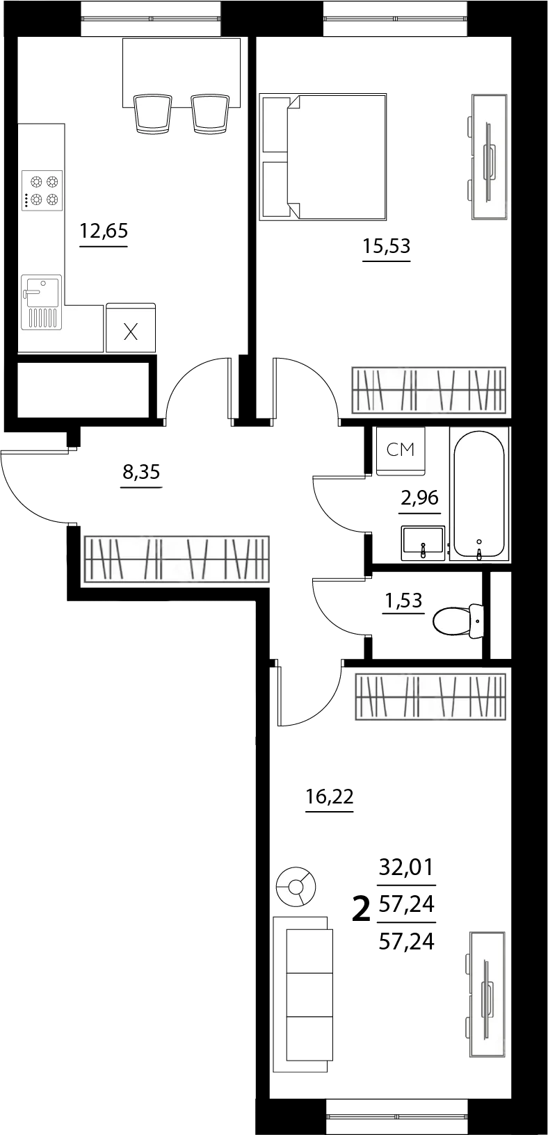 Планировка квартиры
