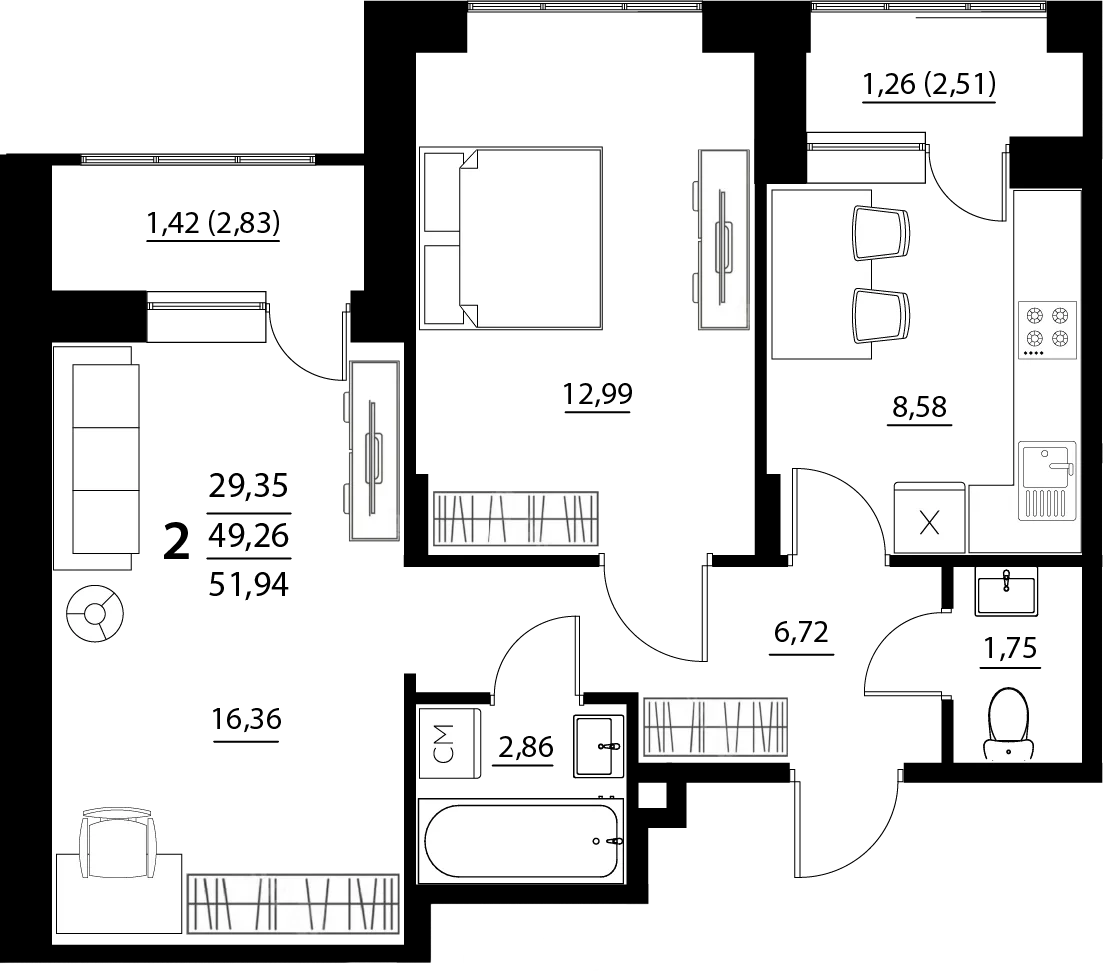 Планировка квартиры