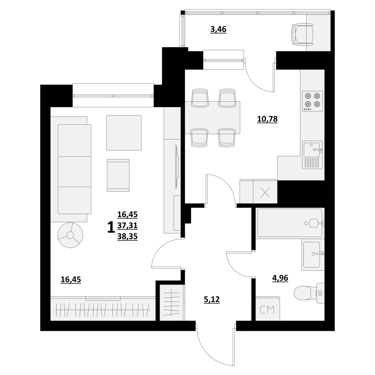 Планировка квартиры