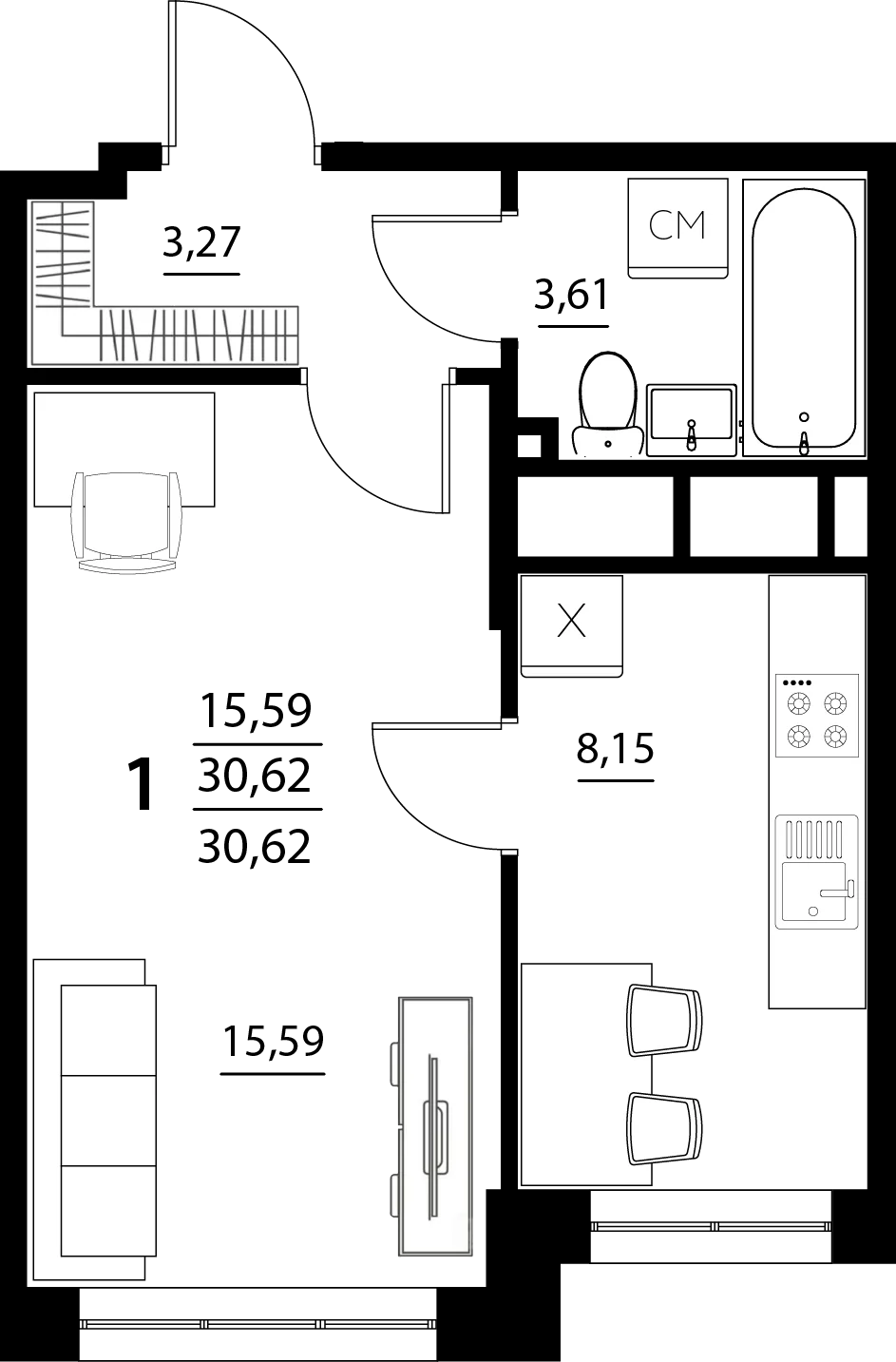 Планировка квартиры