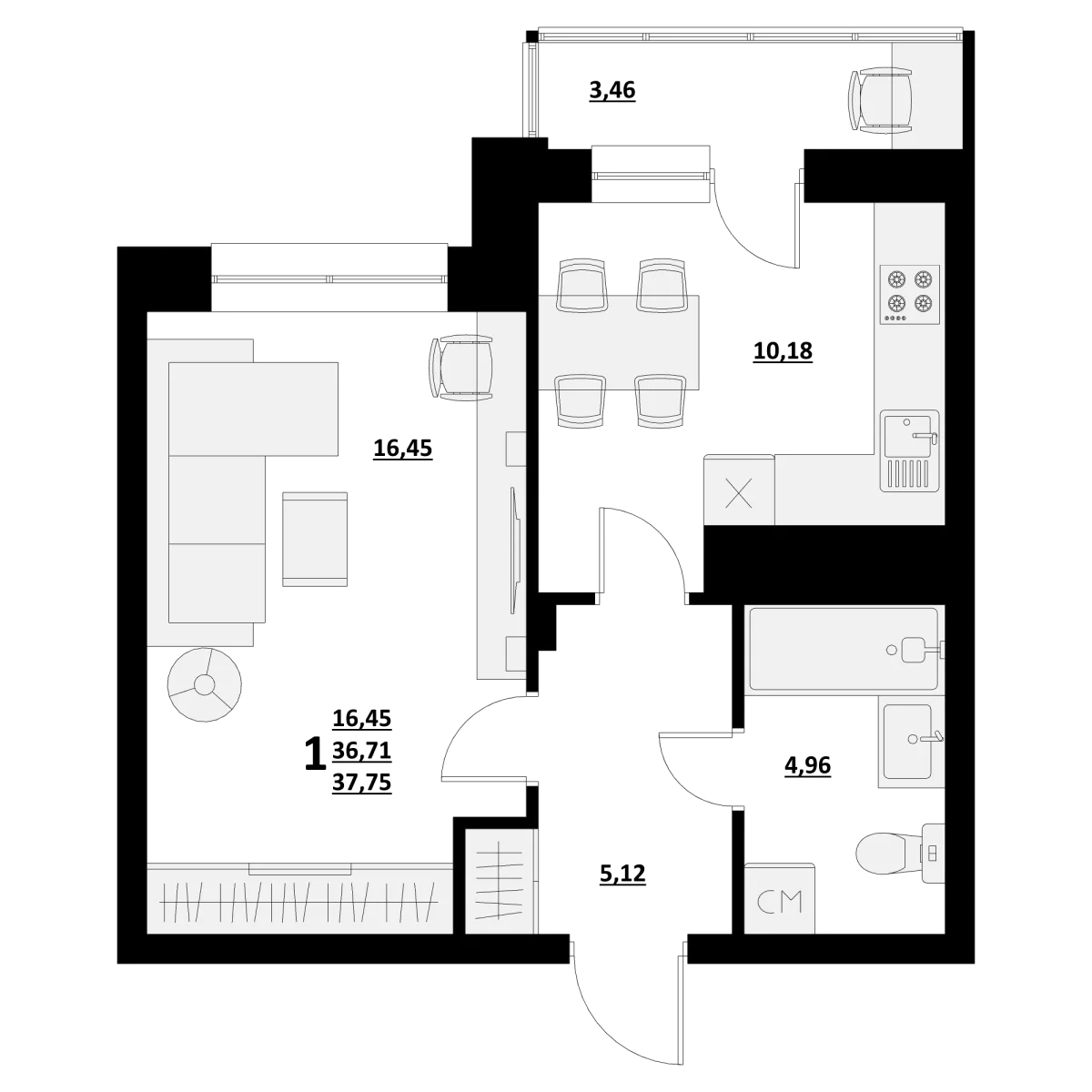 Планировка квартиры