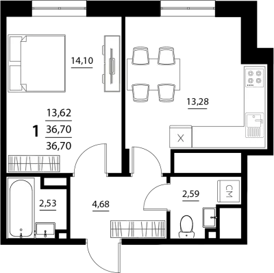 План квартиры