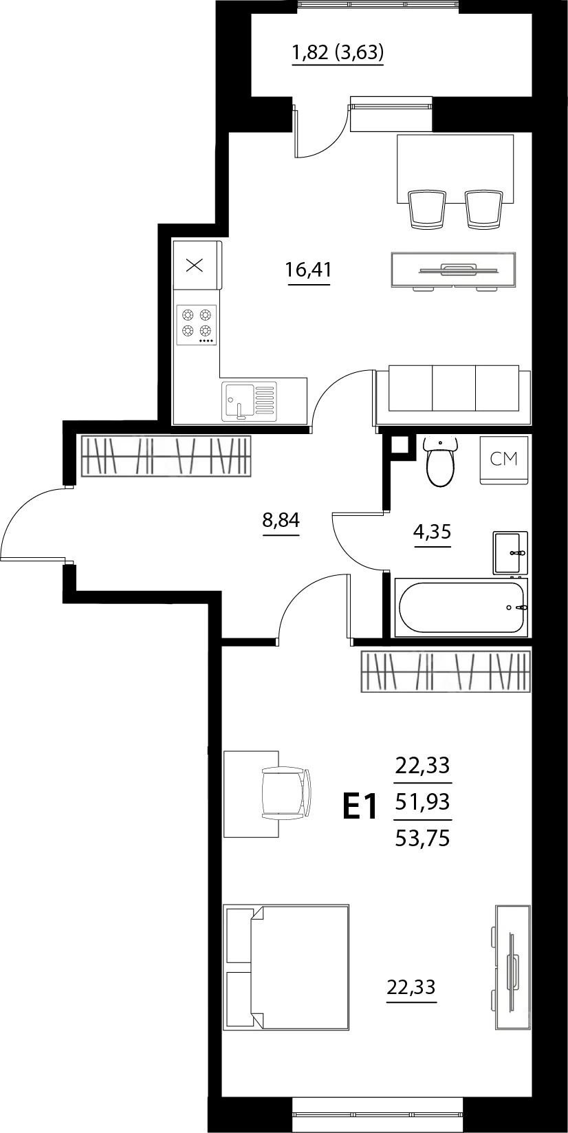 Планировка квартиры